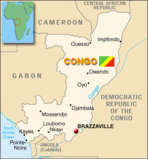 Carte Congo