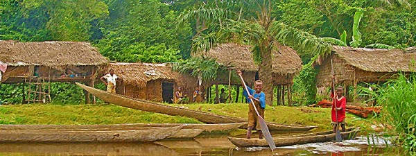 Village au Congo